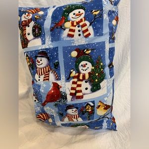 Snowman pillow